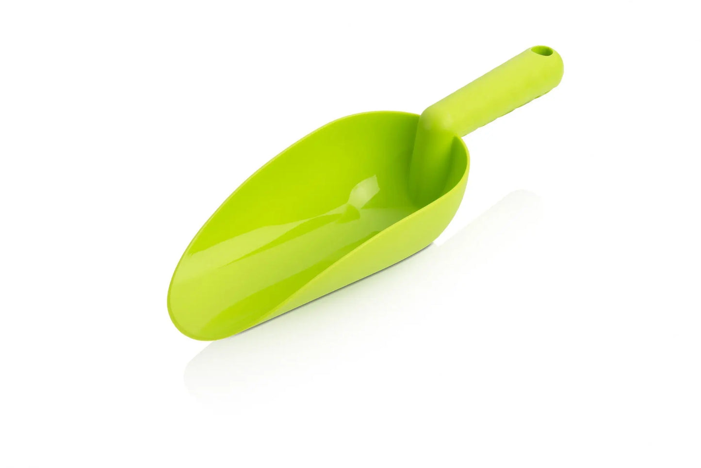 Betting shovel, plastic small, pea green PLASTKON