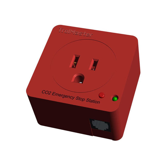 Trolmaster CO2 Emergency Stop Station & Cable set (DSE-1E) - ohne Adapter (Schuko DE Endstück) Trolmaster