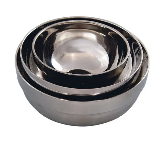Three stainless steel bowls My Weigh My Weigh