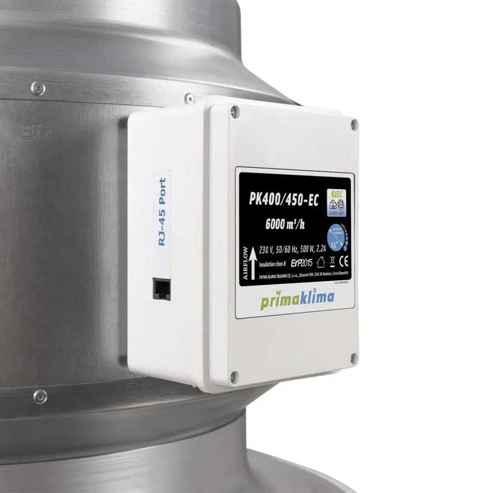 Prima Klima Rohrventilator Blue Line, 400-450 mm, 6000 m3/Std, EC motor PrimaKlima