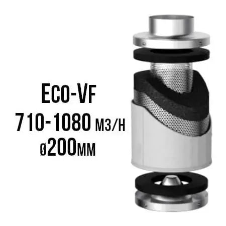 VF ECO Aktivkohlefilter 710-1080 m3/Std., 200 mm VF ECO