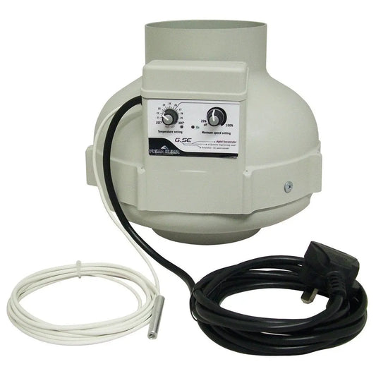 Prima Klima Rohrventilator PK125-TC 125 mm - 400 m3/Std, Temperatur geregelt PrimaKlima