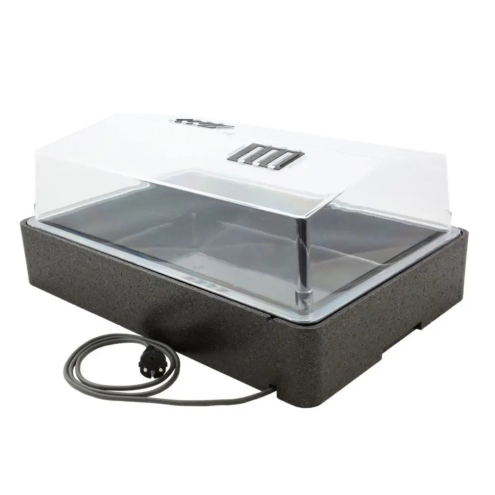 HGA Garden Propagator 64/50, Hartplastik, beheizt, 60x40x25 cm HGA Garden