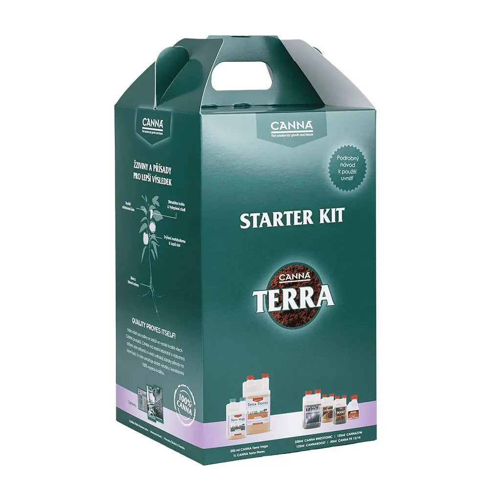 Canna Terra Starter Kit, Düngemittel-Kit Canna
