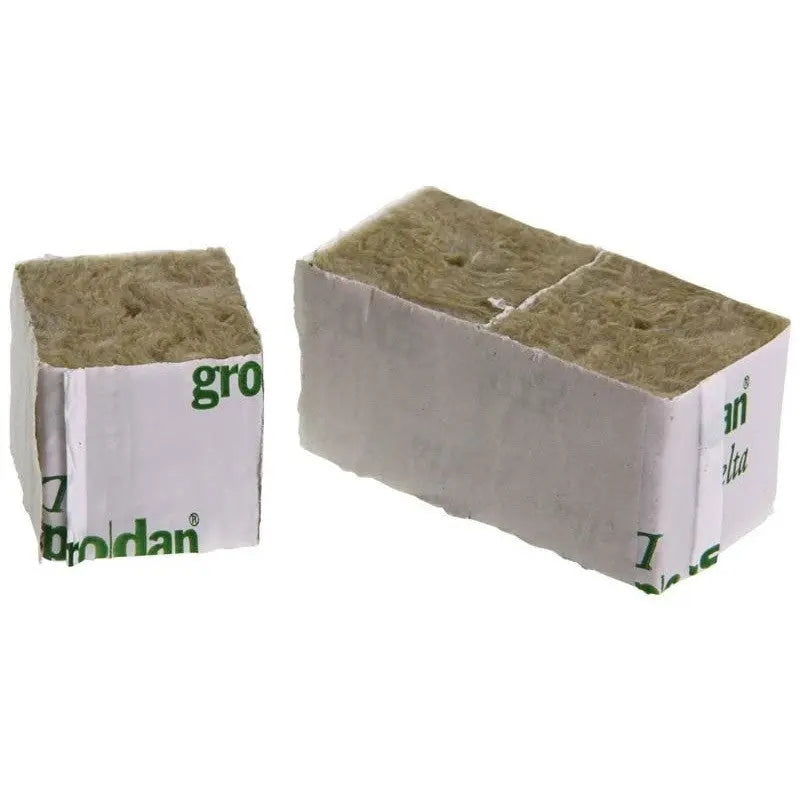 Grodan 40x40x40 mm, Pflanzwürfel mit Loch, BOX 2250 St. Grodan