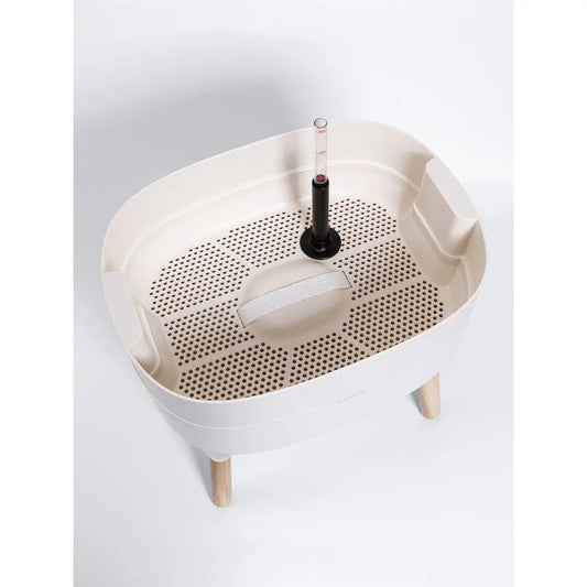 Plastia Urbalive niedrig wachsender Behälter beige Urbalive