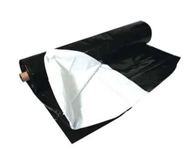 PE Schwarz-Weiss Folie, Rolle 2x100 m, 70 mikron Growmarket