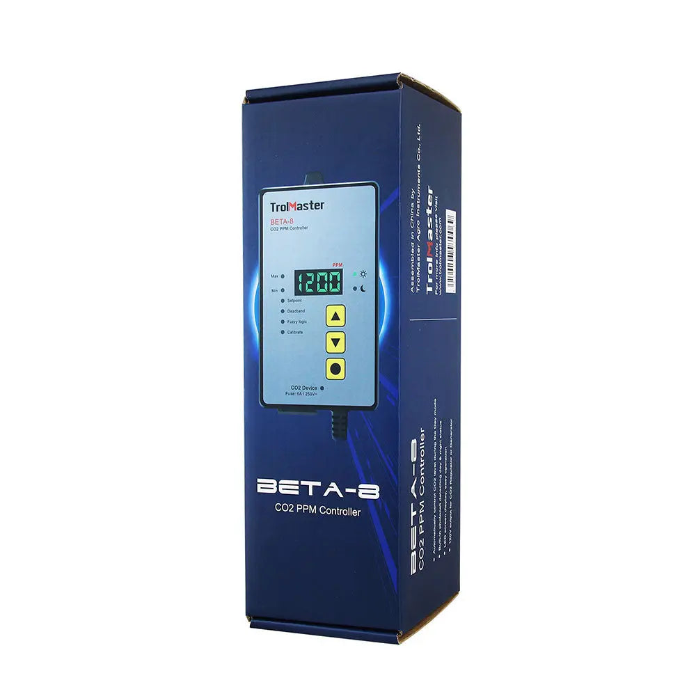 Controlador de CO2 PPM digital Trolmaster Beta-8 Trolmaster