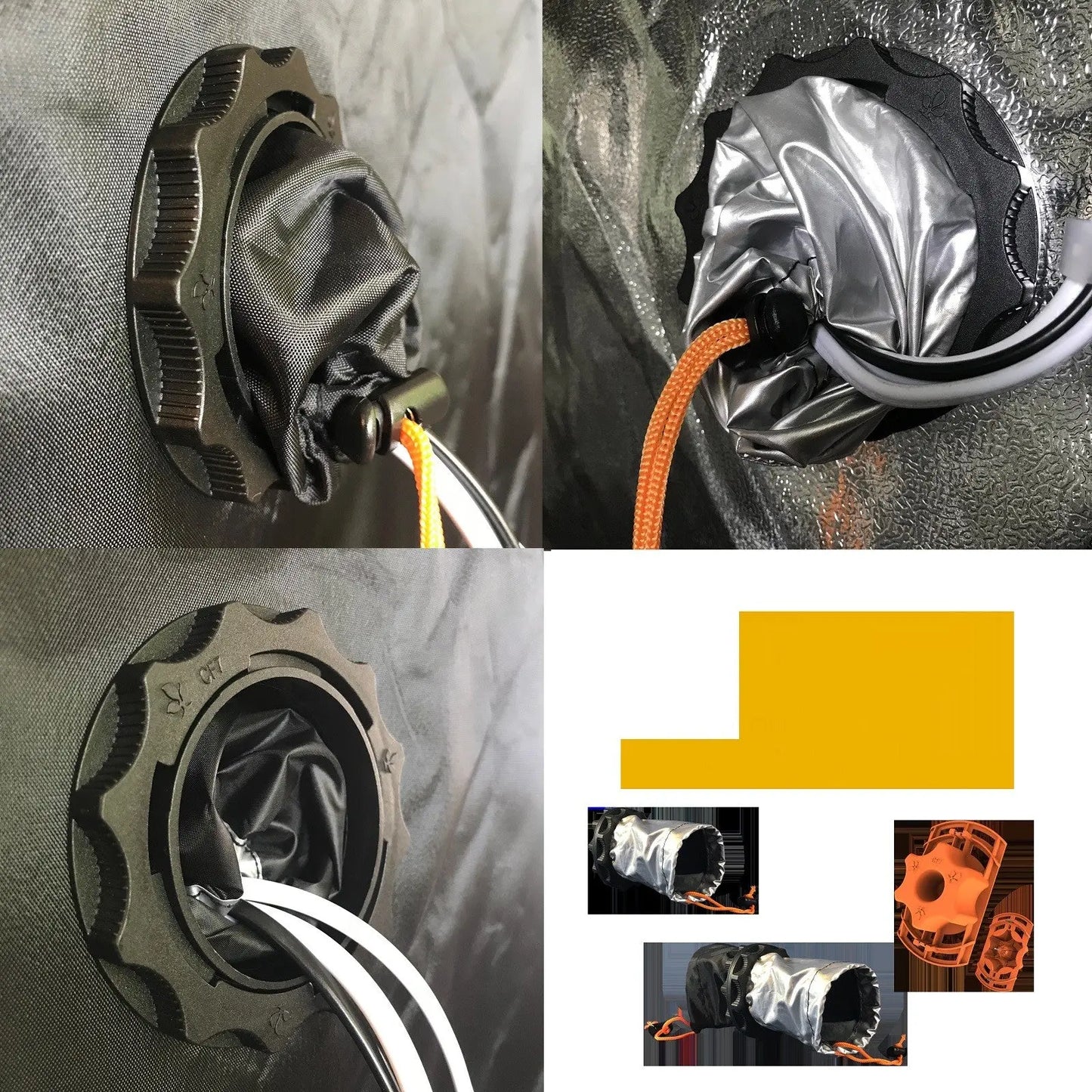 Secret Jardin Cable Flange 70 mm Double Secret Jardin