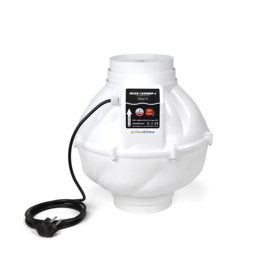 Prima Klima Rohrventilator Whisperblower 150-160 mm - 720 m3/Std, 1-gang PrimaKlima