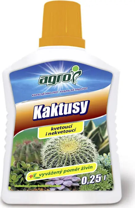 Agro Flüssigdünger für Kakteen 250 ml AGRO/NATURA