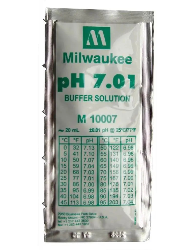 Milwaukee pH 7.01 buffer 20 ml Milwaukee