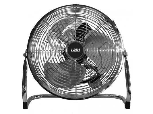 RAM Bodenventilator, 45 cm Ventilatorkopf, 3 Geschwindigkeitsstufen RAM