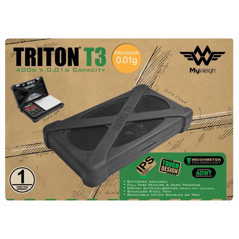 Digitale Waage My Weigh Triton T3 400g/0,01g My Weigh