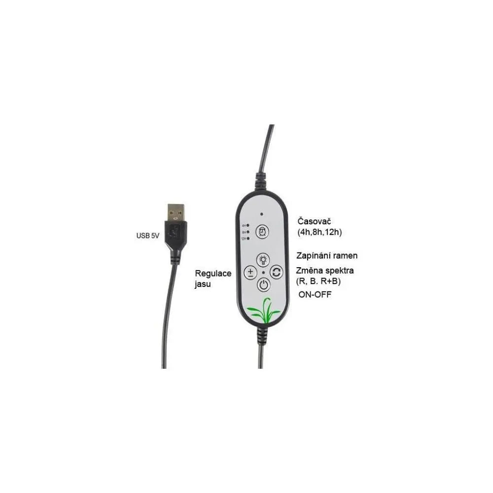 LED Beleuchtung mit Clip, 2 verstellbare Leisten Ostatní