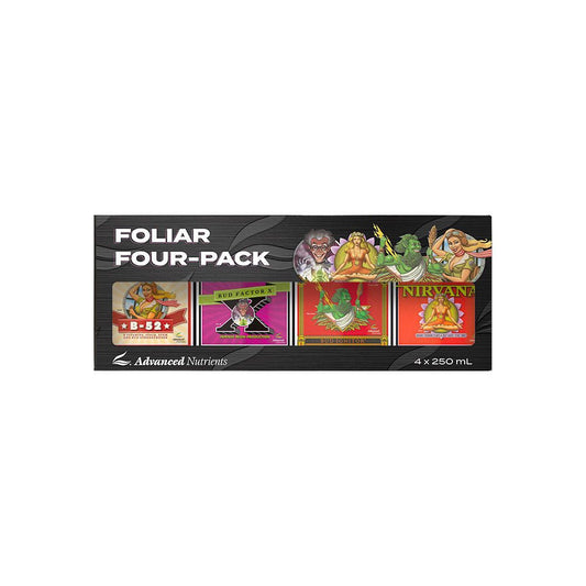 Advanced Nutrients Foliar Four-Pack (B-52, Bud factor X, Bud Ignitor, Nirvana 4x250)