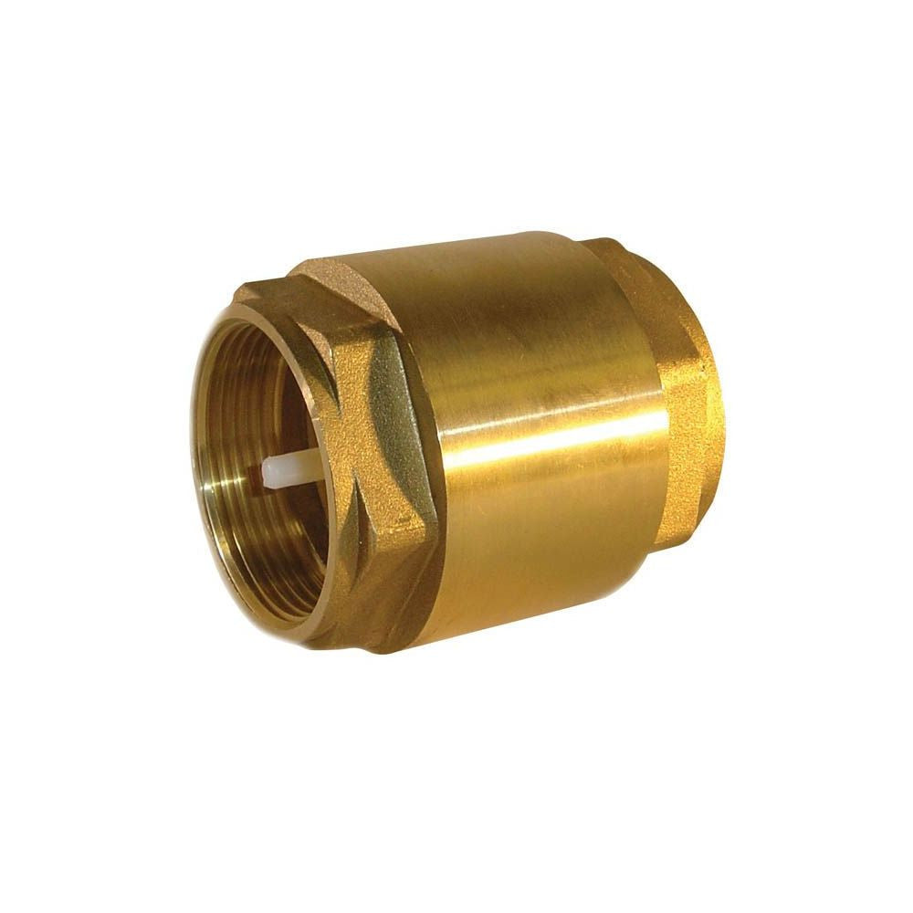 Rückschlagventil, Messing, 3/4“ 2 x Gewinde Aquaking