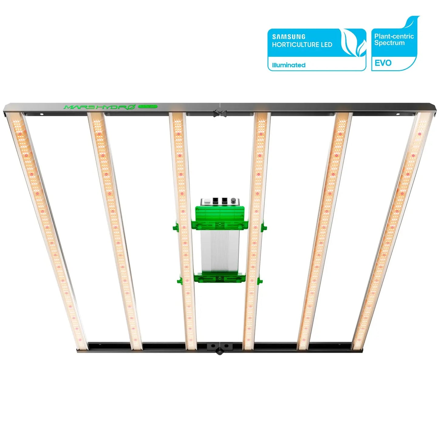 Mars Hydro FC 6500-EVO Kommerzielles Vollspektrum-LED-Wachstumslicht - 730W Pflanzenlampe mit hohem Ertrag für 150x150cm GrowBox Mars Hydro