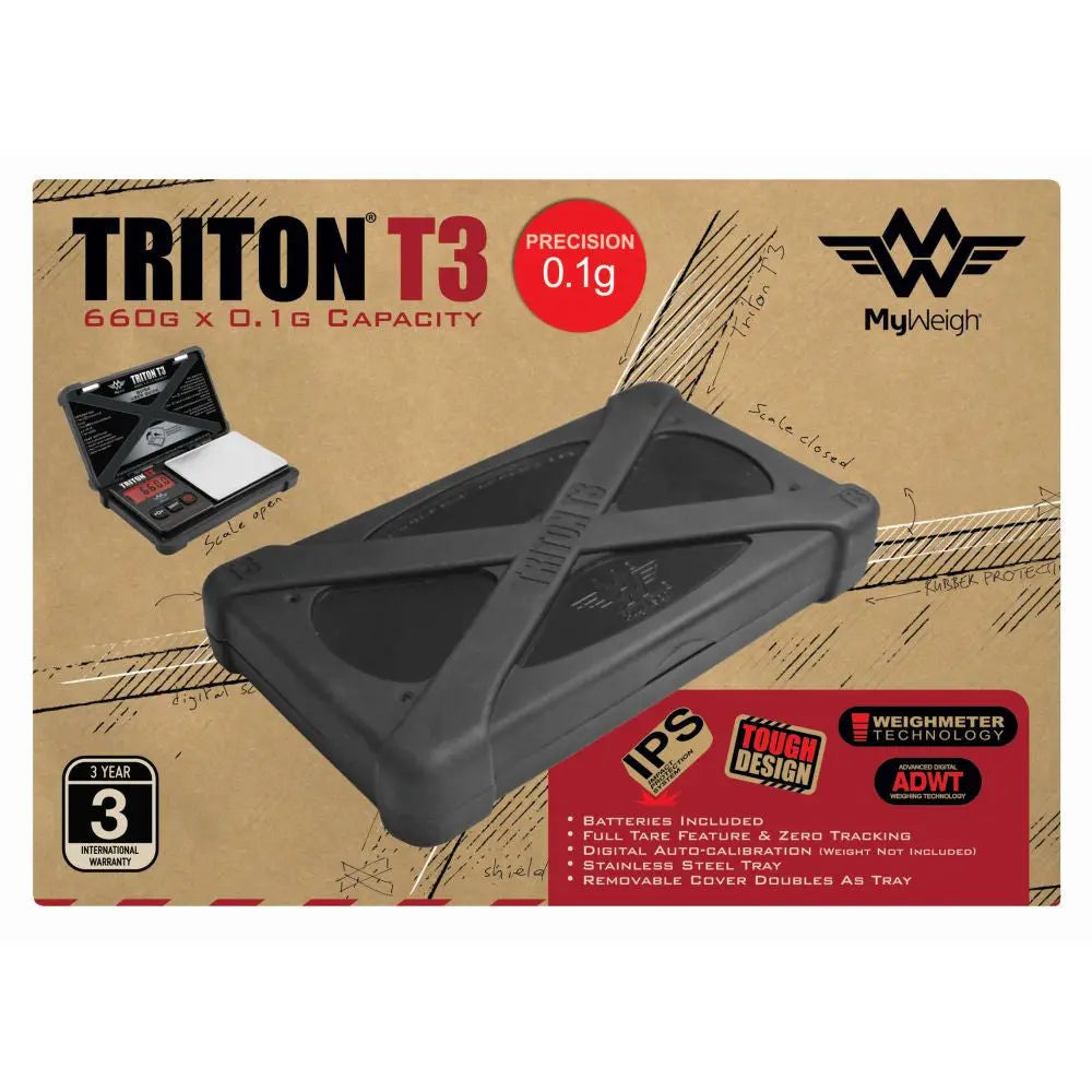 Taschenwaage Meine Gewicht Triton T3 - 660 x 0,1g My Weigh