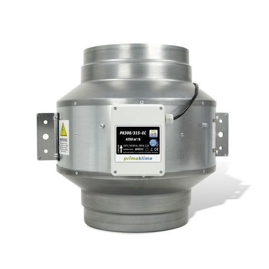 Prima Klima Rohrventilator Blueline PK300/315-EC - 4400 m3/Std, EC motor