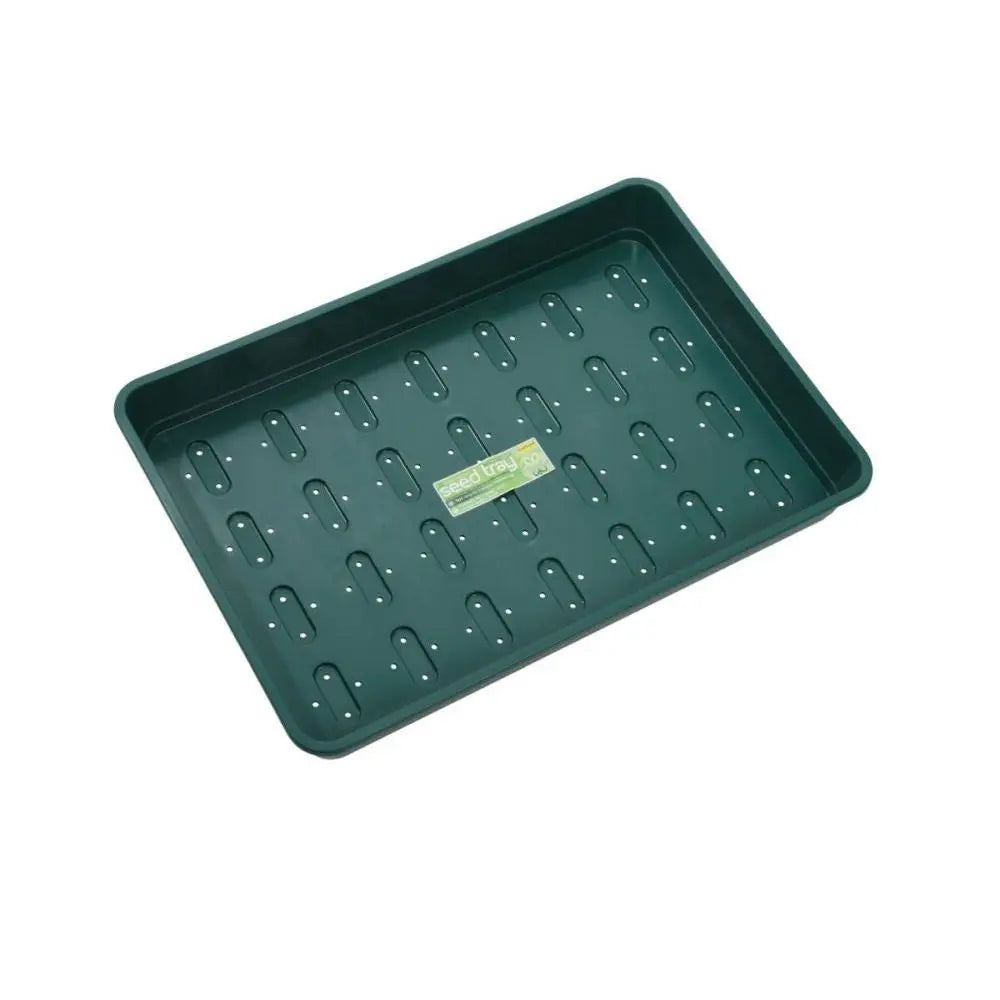 Garland Plastikschale XL Seed Tray Green mit Drainage 58x40.5x7 cm Garland