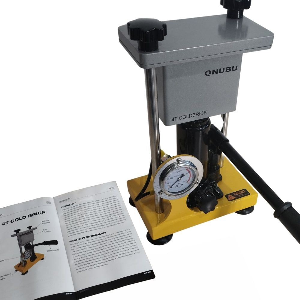 Qnubu Rosin Press Lis PREN0079 - Cold Brick 4 TONS, 12x6 cm Qnubu