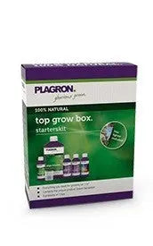 Plagron Top Grow Box 100% Natural, Düngemittel-Kit Plagron