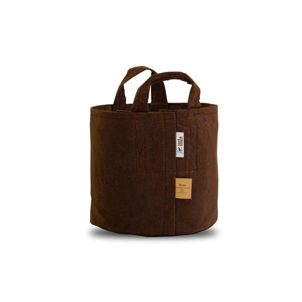 Root Pouch Boxer Brown Textil Blumentopf 60x45 cm - 127 l Root pouch