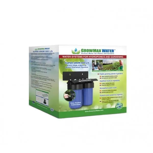 Growmax Water Super Grow, Kohle-Wasserfilter 800 l/h GrowMax