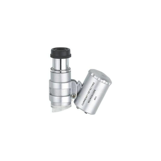VF Taschenmikroskop 60x mit LED-UV-Beleuchtung VF