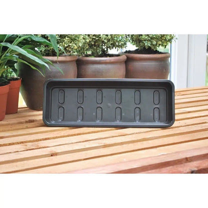 Garland Plastikschale Narrow Tray Black, 37.5x13.5x6 cm Garland