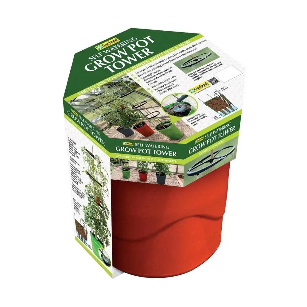 Garland Self Watering Grow Pot Tower Rot Garland