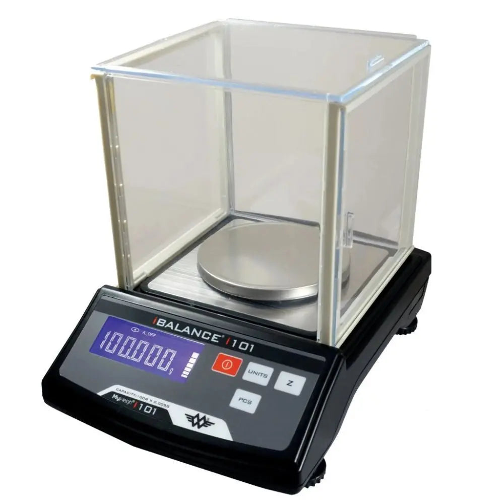 Meine Waage iBalance 101, 100g x 0,005g. My Weigh
