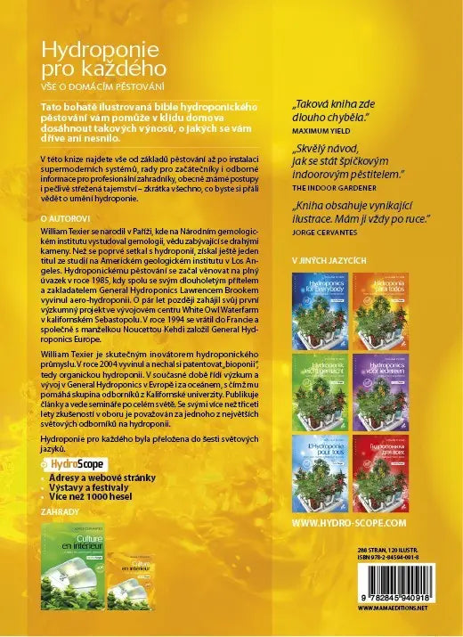 William Texier - Hydroponik für alle (CZ) MaMa Publishing