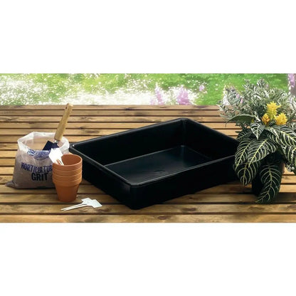 Garland Plastikschale Chieftain Tray Black 64.5x49.5x12 cm Garland