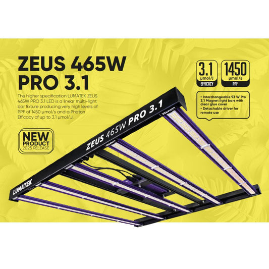 Lumatek LED Zeus 465W PRO 3.1 µmol/J Lumatek