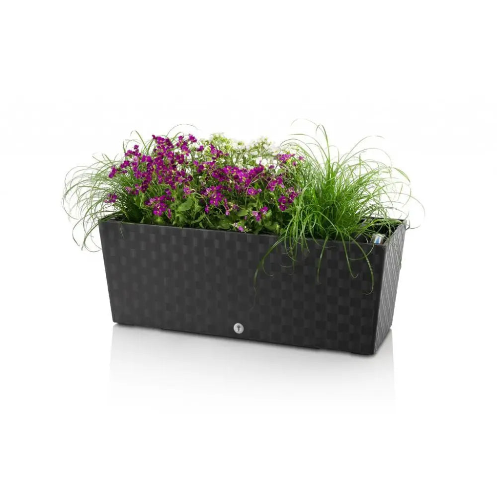 Selbstbewässernder Blumentopf Supreme, Länge 50cm Anthrazit PLASTKON
