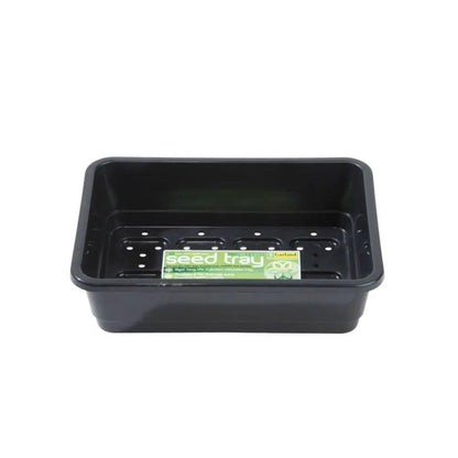 Garland Plastikschale Small Seed Tray Black mit Drainage 23x17x6 cm Garland