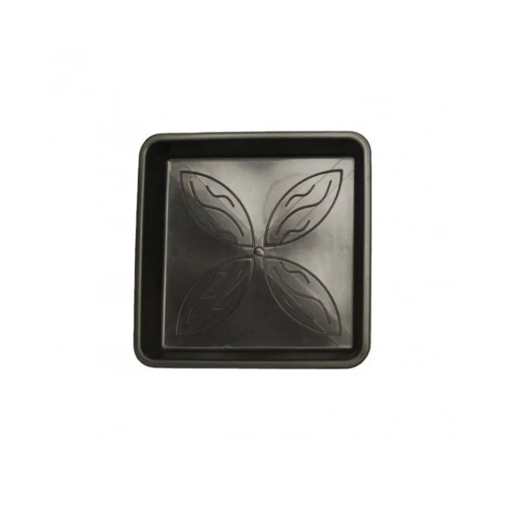 Untersetzer für Blumentopf quadratisch 25x25 cm, Packung 20 Stk. Growmarket