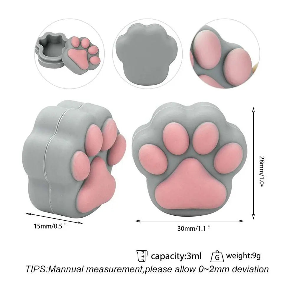 Bongthai Silikon Rosin Katzenzehe 3 ml, Silikonhülle BOX 30 Stk. Bongthai