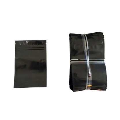 Urban Zip-Beutel Mylar blickdicht 8,5x12,5x3 cm 3,5G, Packung mit 50 Stück URBAN