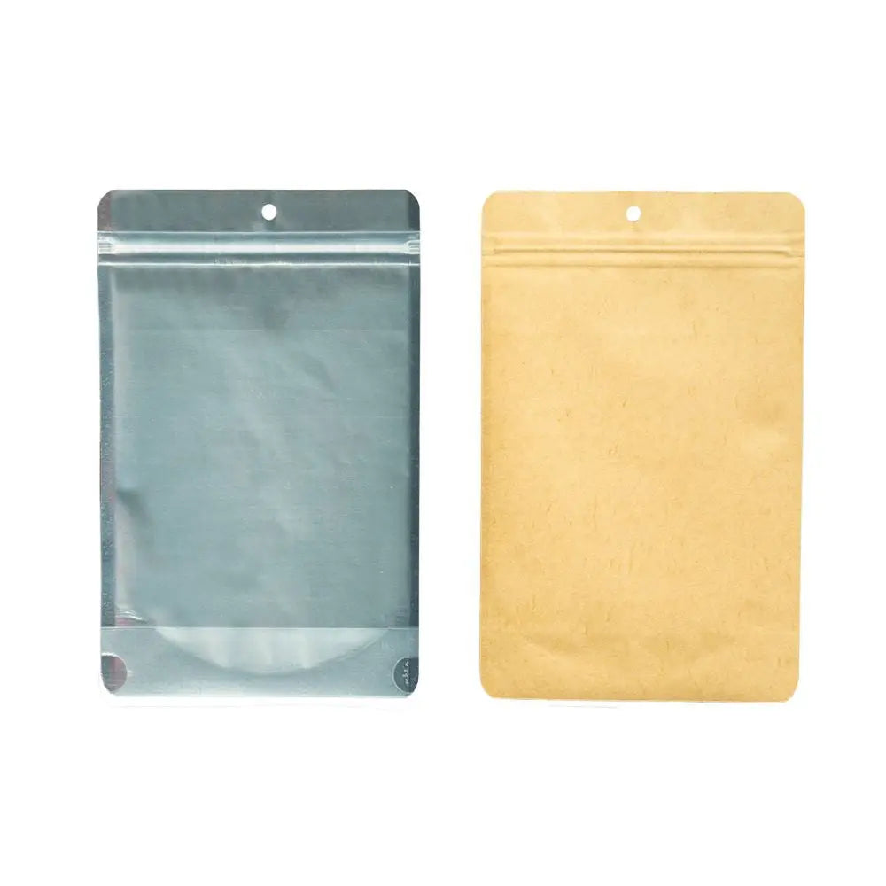 Qnubu zip bag Kraft 28g, 235x150 mm, PACK OF 50 Stk. Qnubu