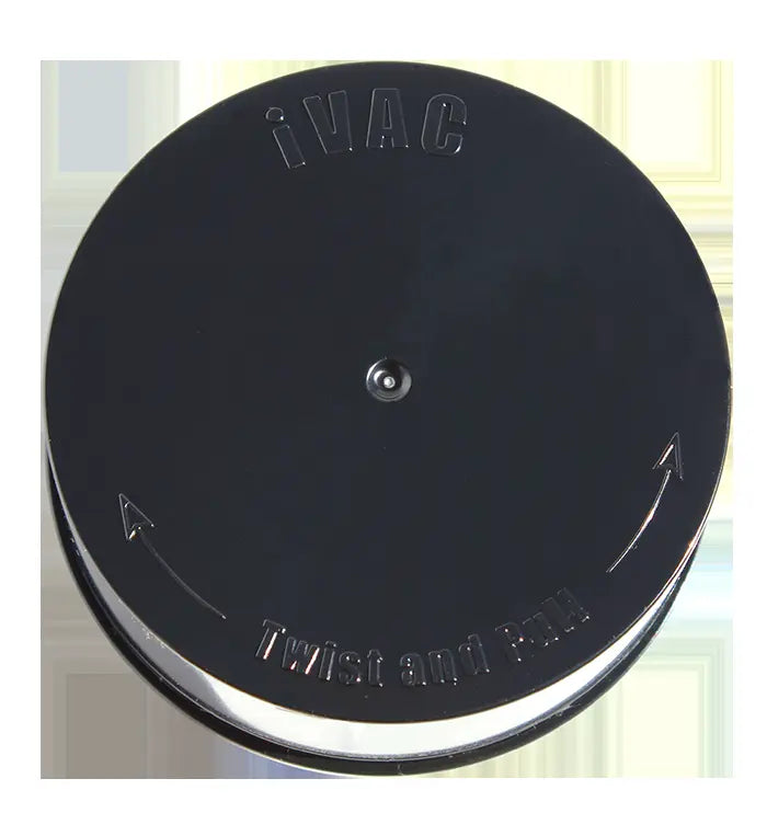 TightVac iVac 60 ml, luftdichtes Gefäß Schwarz TightVac