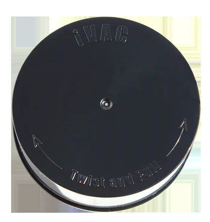 TightVac iVac 60 ml, luftdichtes Gefäß Schwarz TightVac