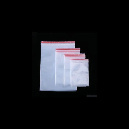 Igelitverschlussbeutel SLIM mit Reißverschluss - Packung 100 Stück 25 x 35 cm Ostatní