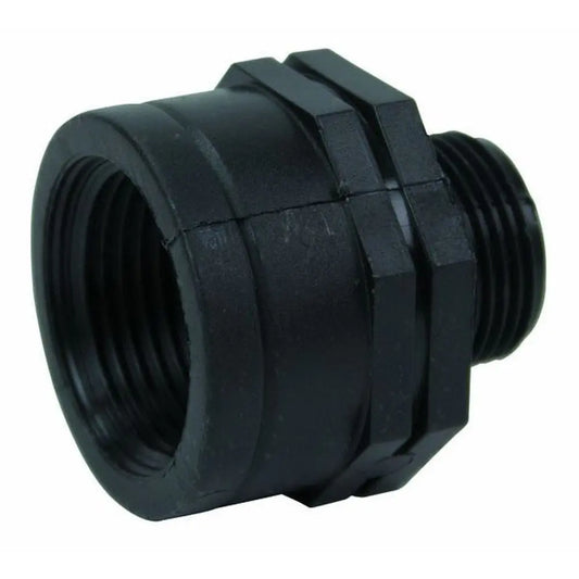 Irritec PP Reduzierstück Innengewinde/Außengewinde 1? x 3/4? Irritec