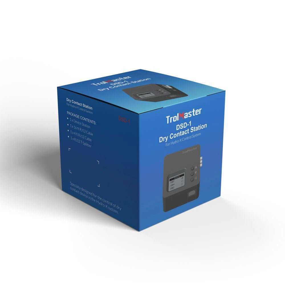 Trolmaster Dry Contact Station Single Pack & Cable set (DSD-1) - mit Adapter (CZ/EU Endstück) Trolmaster