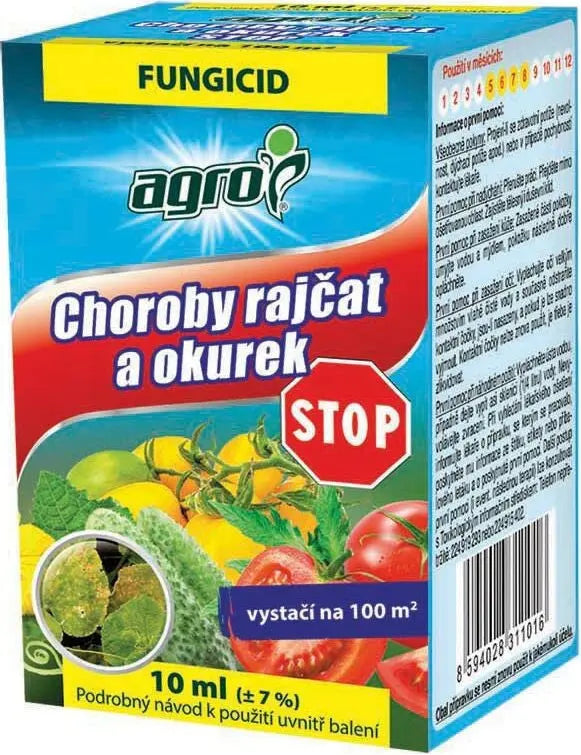 Agrokrankheiten von Tomaten und Gurken stoppen 10 ml AGRO/NATURA