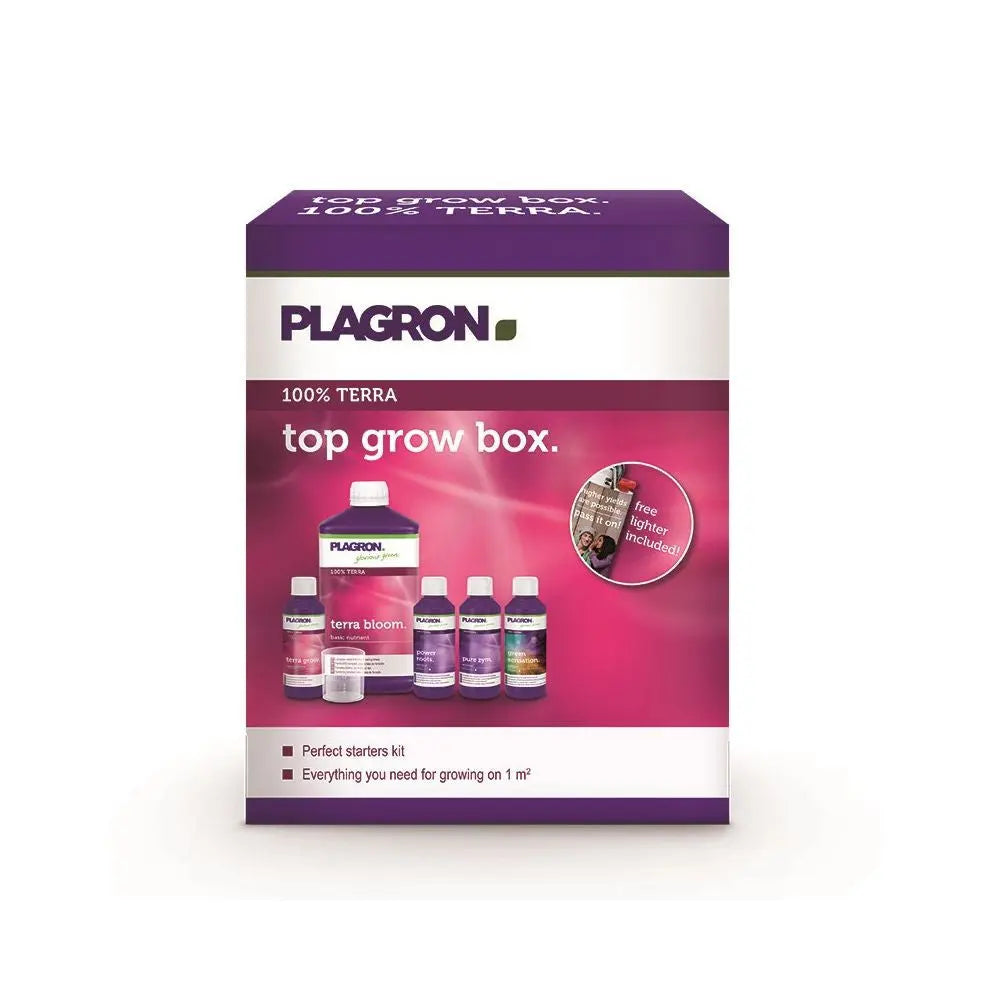 Plagron Top Grow Box 100% Terra, Düngemittel-Kit Plagron