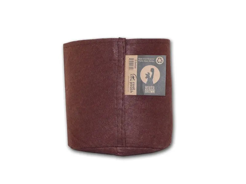Root Pouch Boxer Brown Textil Blumentopf 21x21 cm - 8 l Root pouch